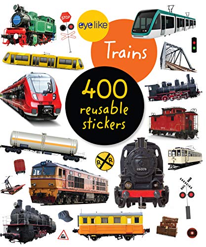 Eyelike Stickers: Trains Workman Publishing - Image 11
