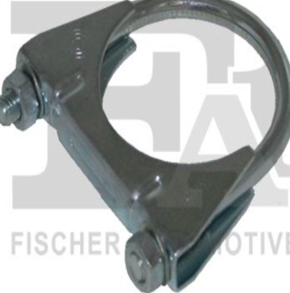 FA1 U-Bolt Clamp Exhaust Clamp Pipe Clamp M8 x 26mm Pipe Clip U-Bolt Clip Moped - Image 15