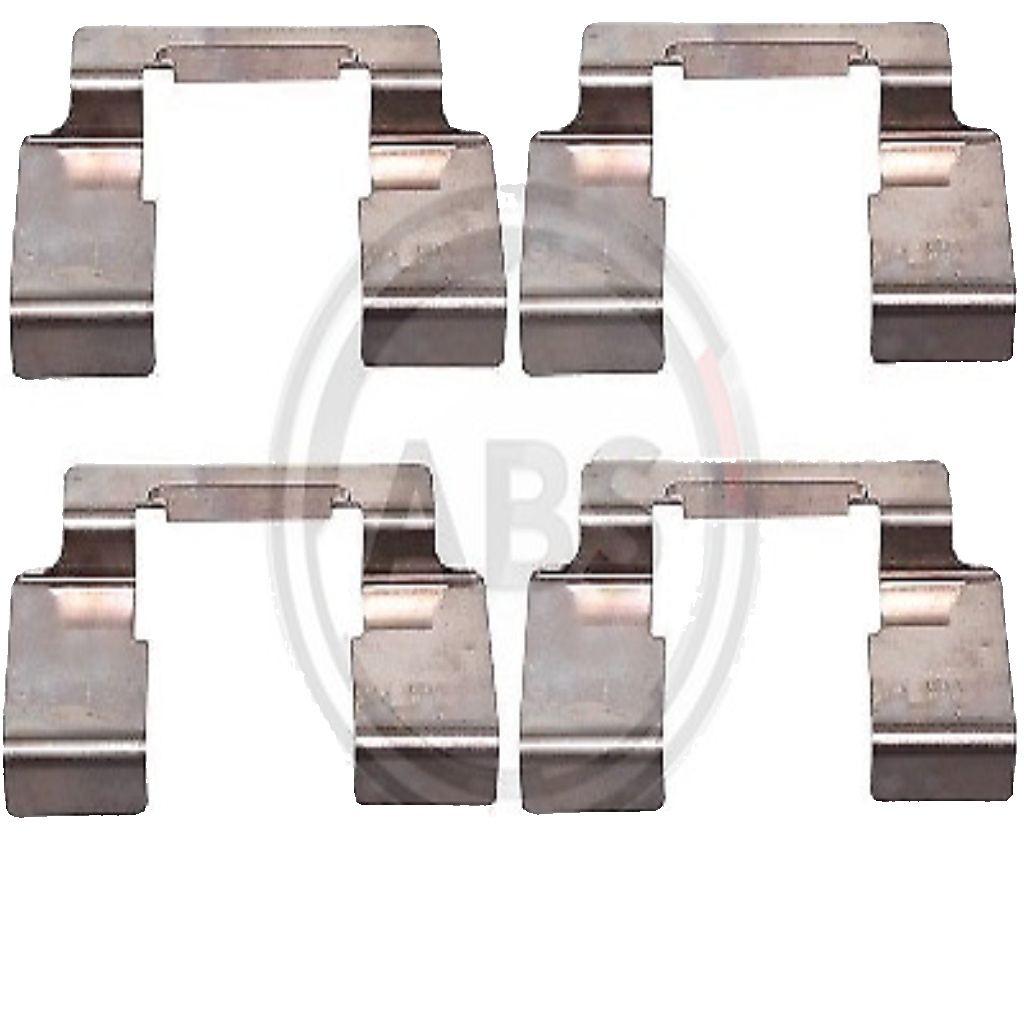 BRAKE PAD FITTING KIT 1235Q A.B.S. for NISSAN PRIMERA PRIMERA Hatchback
