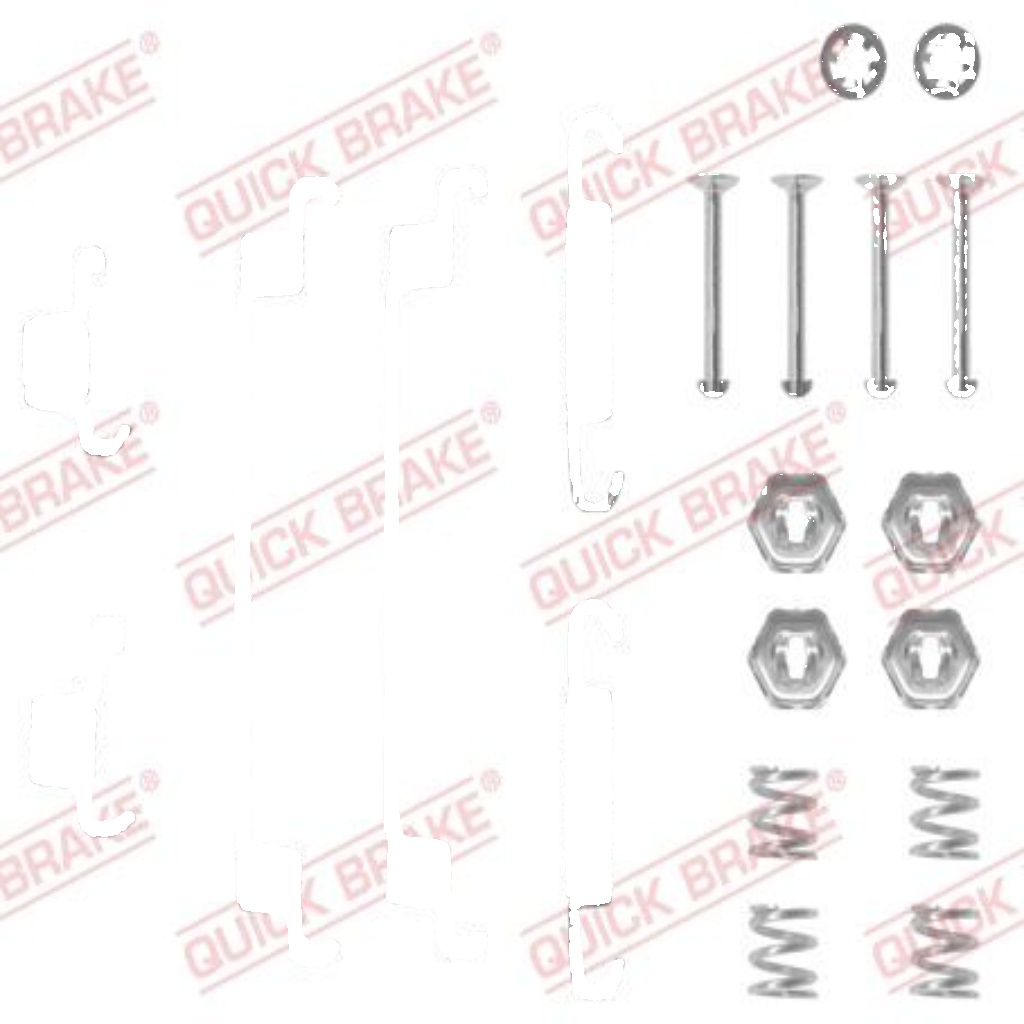 Fits QUICK BRAKE 105-0651 ACCESSORY KIT, DRUM BRAKE SHOES  ⭐UK Stock⭐