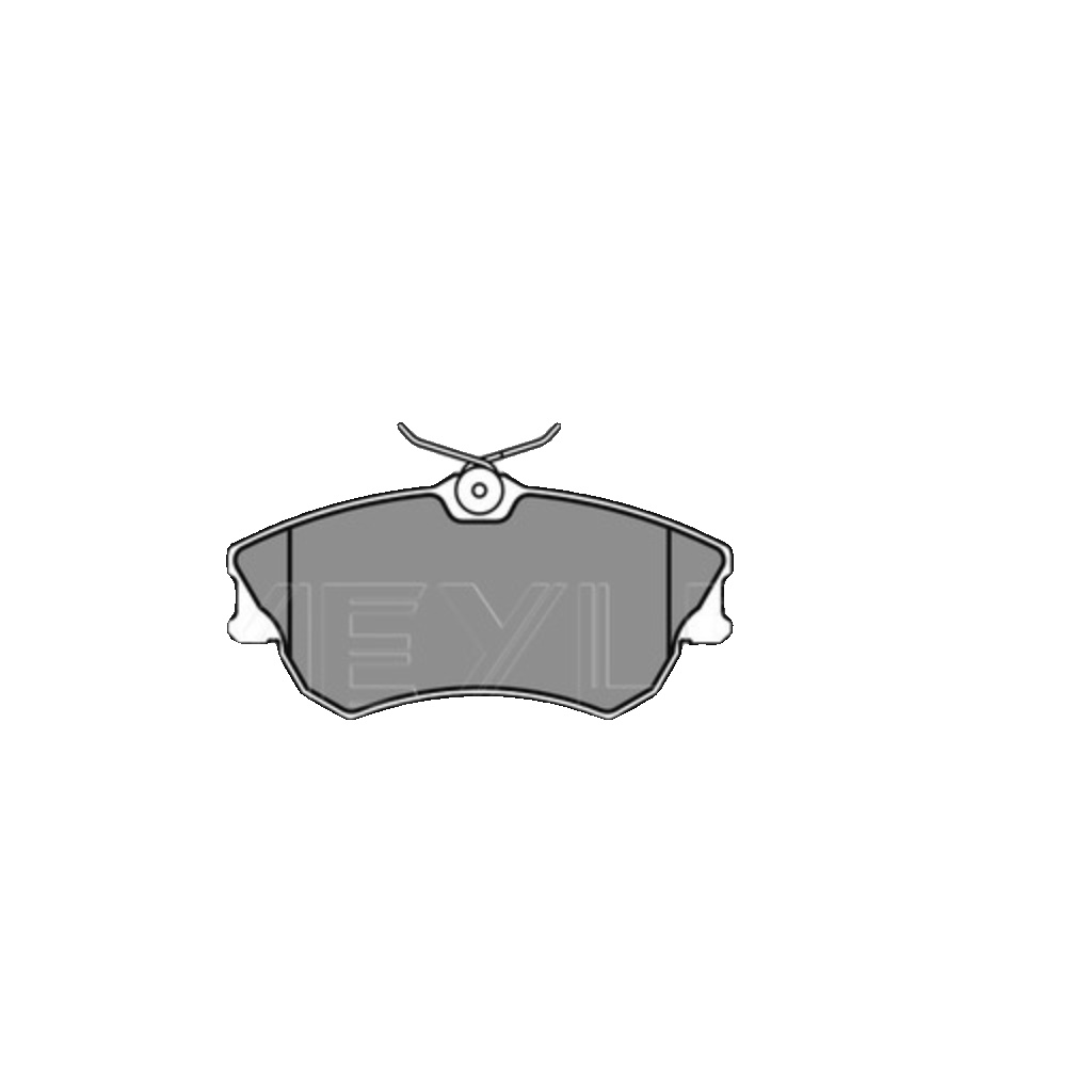 Front MEYLE 025 218 8818 Brake Pad Set, disc brake for RENAULT