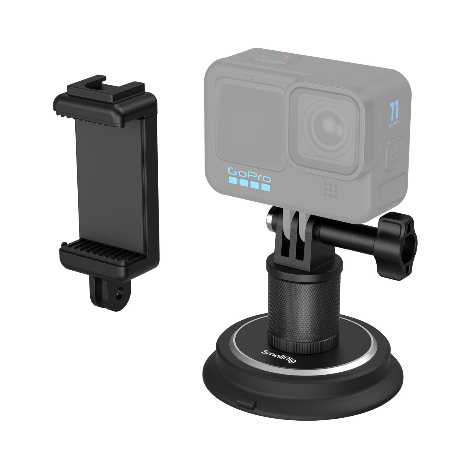 SmallRig Magnetic Camera Mount for Action Camera Build in 6 Magnets Mount