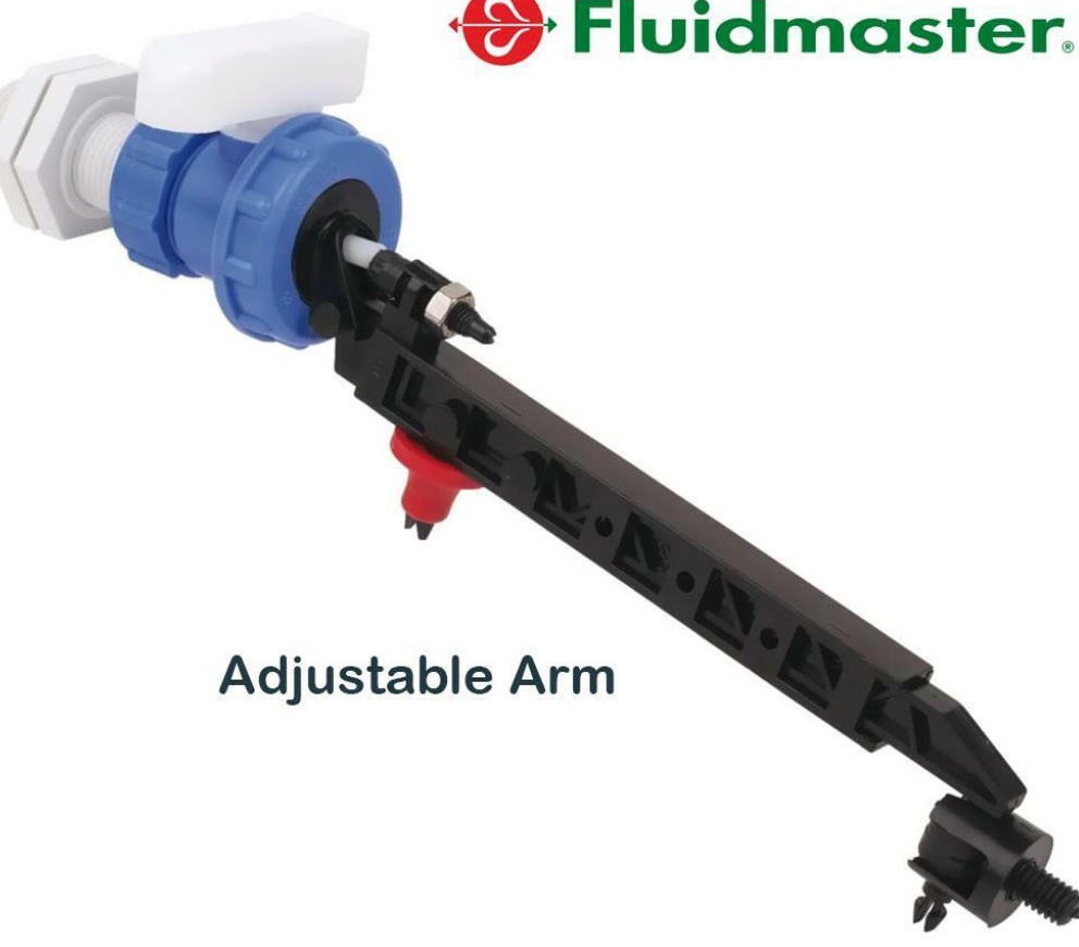 3No Side Entry inlet Float Valve Toilet Cistern Delchem B801A Extendable, 🇬🇧