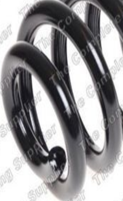 Suspension spring Rear Axle Coil Spring 4263503 LESJÖFORS for OPEL