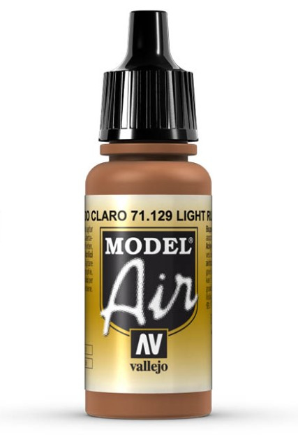 Vallejo Model Air - Light Rust 18ml Model Paint 71129
