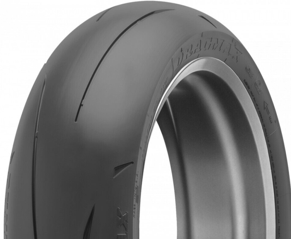 Drag Racing Motorcycle Tyre Dunlop Dragmax 190/50 ZR17 73W TL Rear Kawasaki