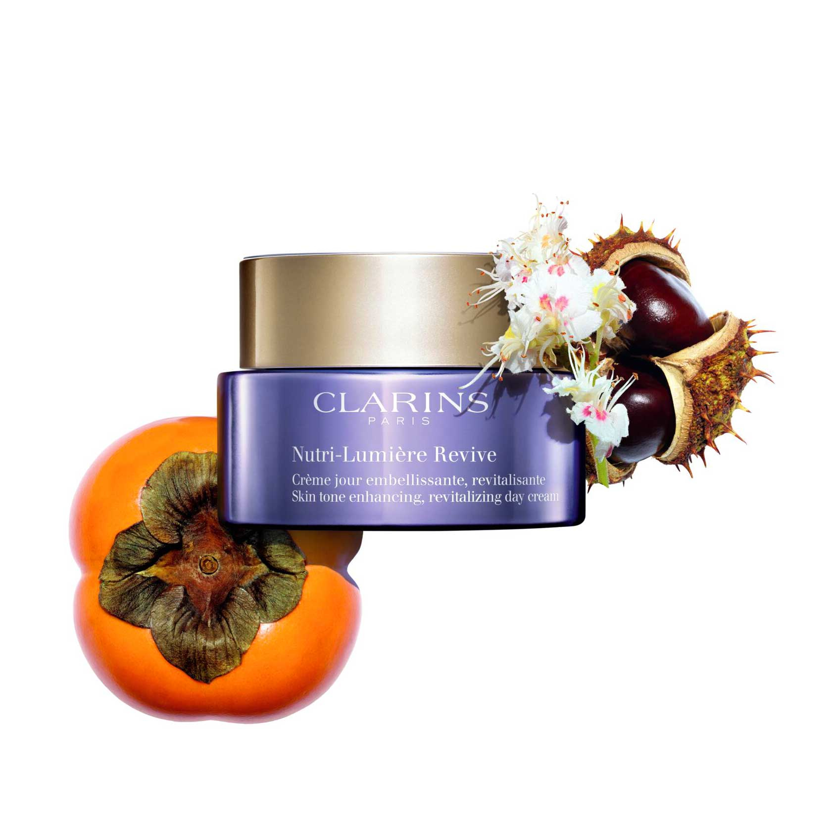 Clarins Gelb Gesichtscreme, Nutri-Lumiã¨Re Revive - Anti-Age Tagescreme (50 Ml, Tagescreme)
