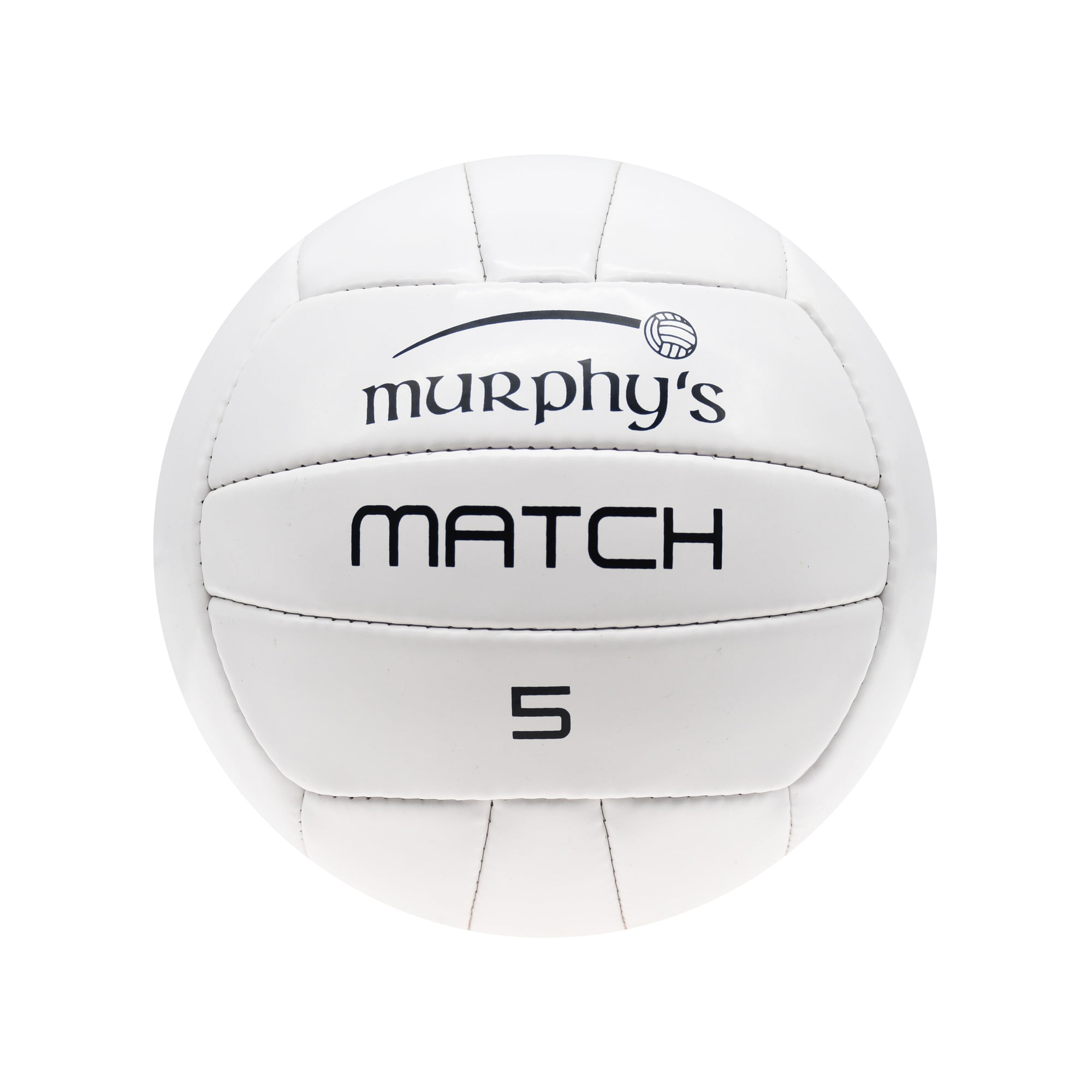 Murphys Gaelic Football Size 5 White