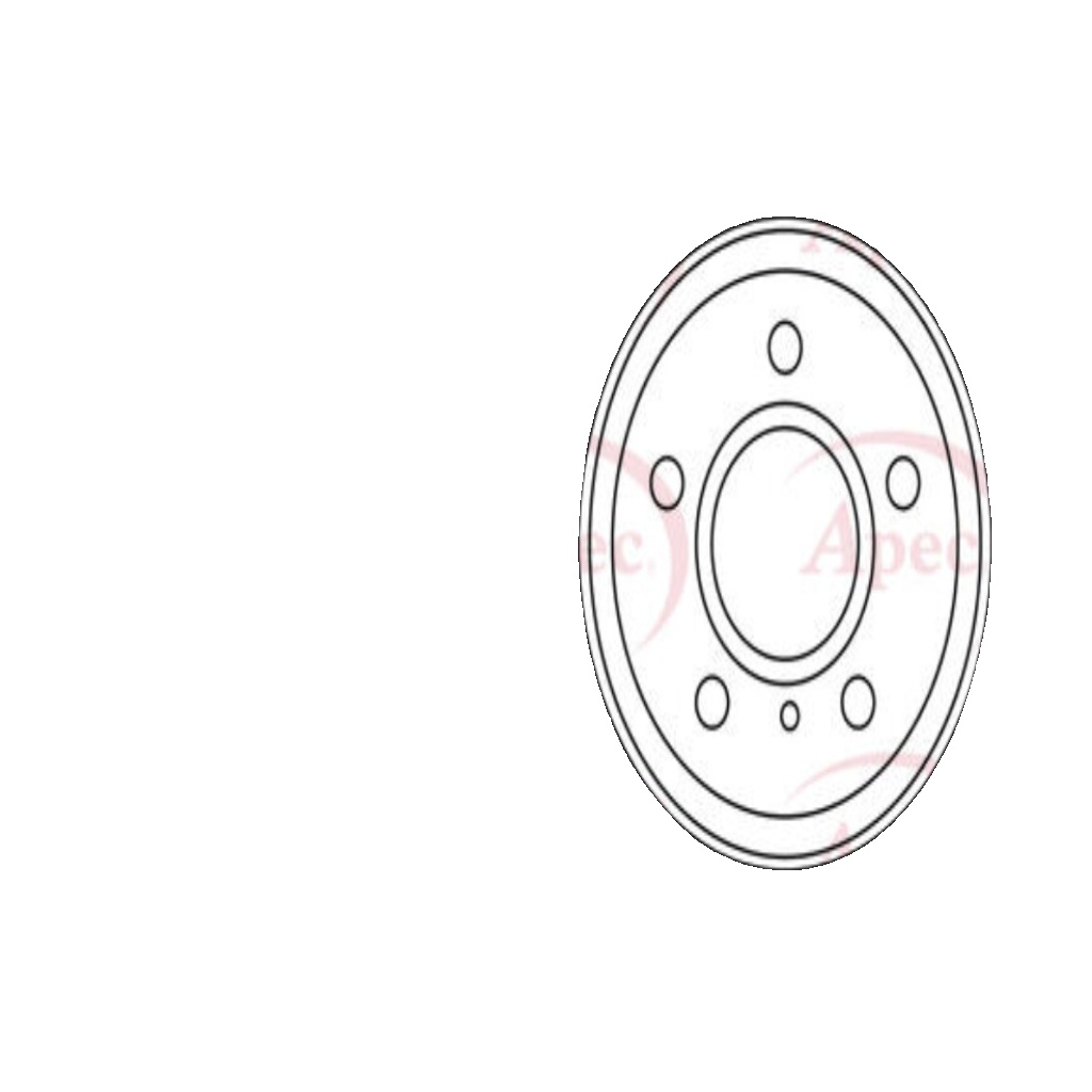 2X APEC FRONT BRAKE DISC FOR INFINITI EX FX G M M35 Q50 Q70 QX50