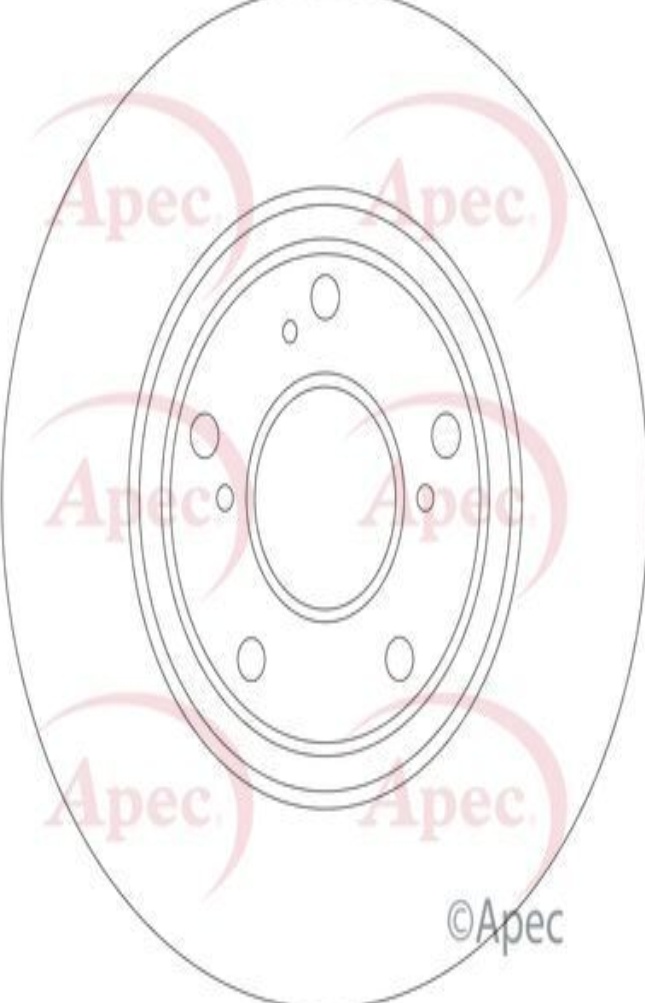 Brake Disc Vented Front Braking Replacement DSK3320 Fits Honda HR-V APEC