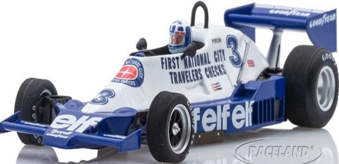 1/43 Elf Tyrrell Ford 008 First National City  German GP 1978  #3 Didier Pironi