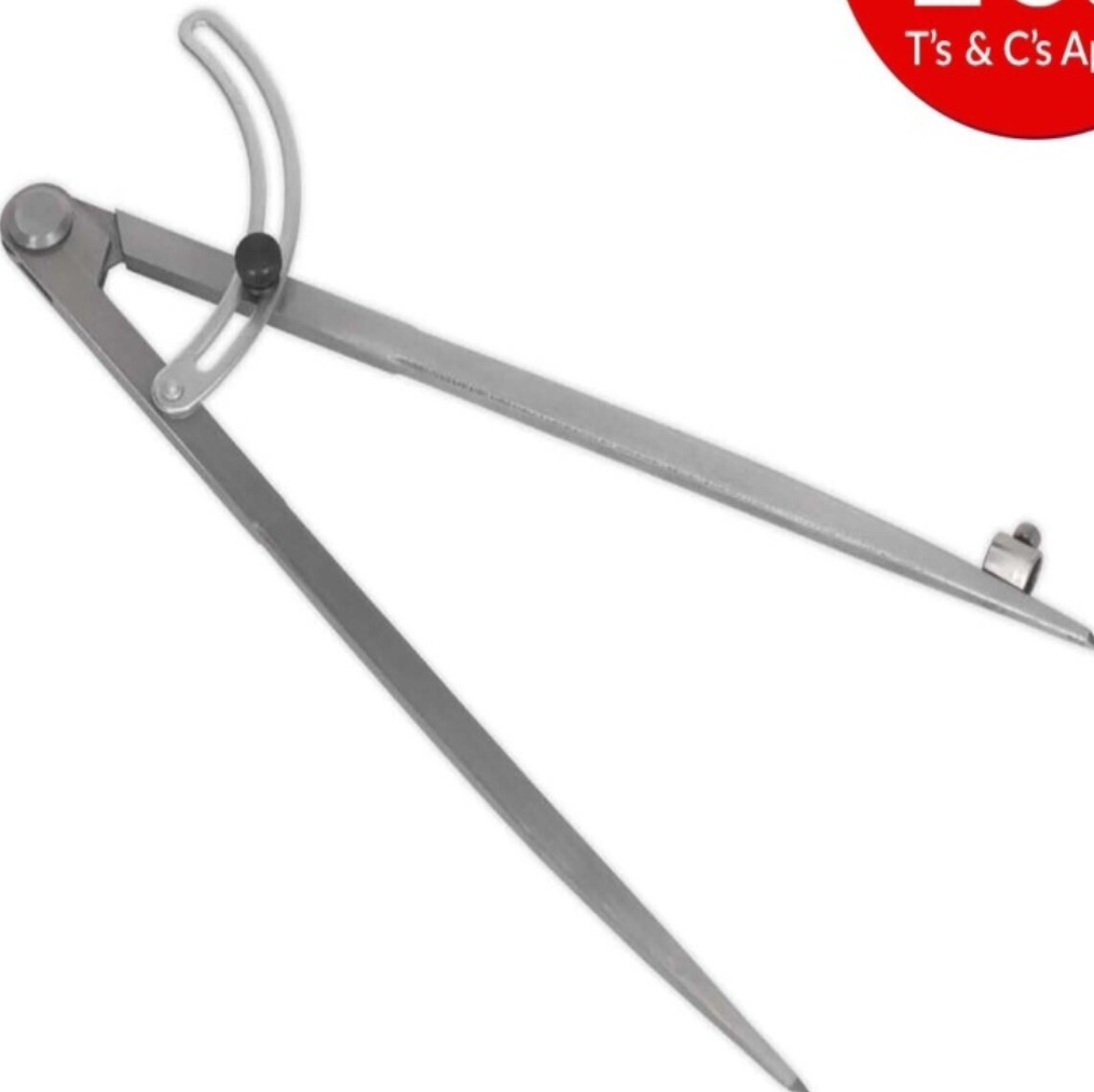 Sealey AK97109 Locking Wing Divider with Compass 300mm