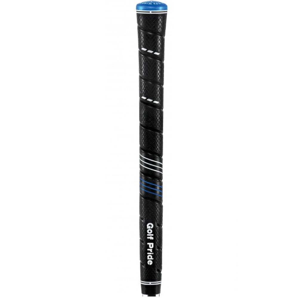 Golf Pride CP2 Wrap Jumbo Grips - Black / Blue x 1