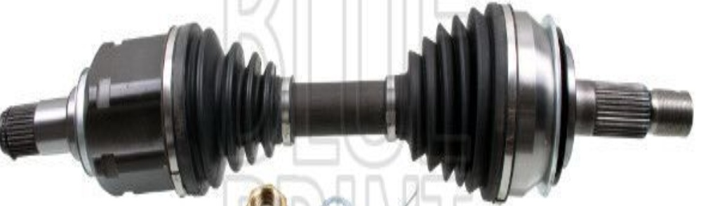 Blueprint Drive Shaft Front With Nut With Split Pin Fits Toyota Hilux Vigo
