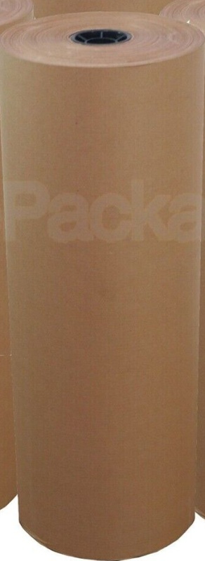 900mm x 200M x 4 PURE KRAFT BROWN PAPER ROLLS 88gsm
