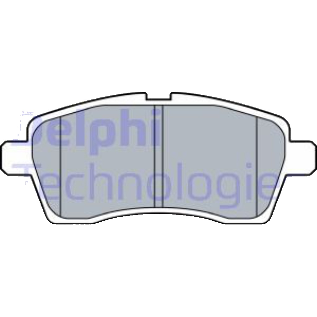 ✅Fits DELPHI LOCKHEED HAMULCE LP3510 BRAKE PAD AXLE SET SUZUKI  ⭐UK Seller⭐