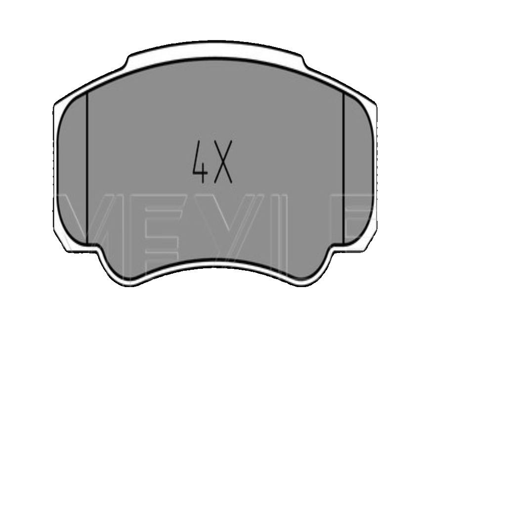 025 239 2120 MEYLE Brake Pad Set, disc brake for CITROËN,FIAT,PEUGEOT