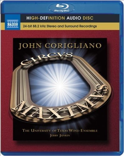 Corigliano: Circus Maximus (Circus Maximus/ Gazebo Dances For Band) [Blu-ray] [2010] [Region Free] [DVD]