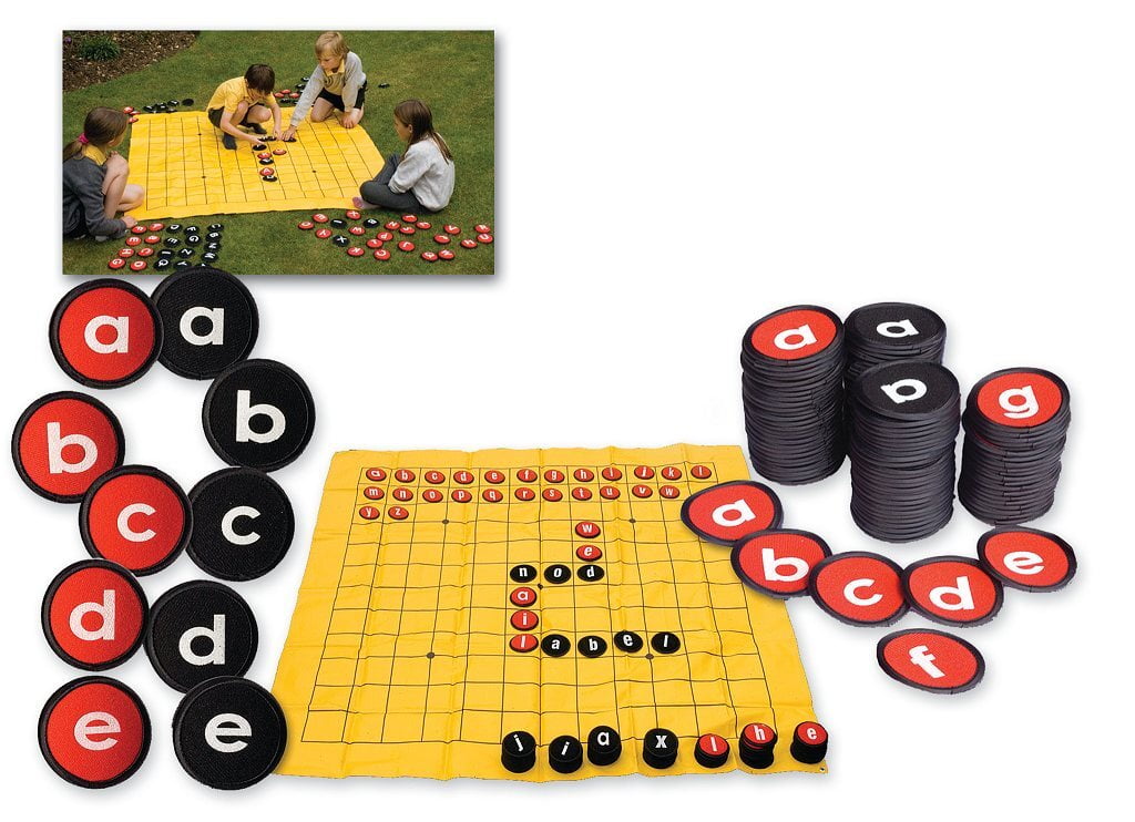 Giant Crossword Game - Large Spelling Mat with Letter Discs (UK)