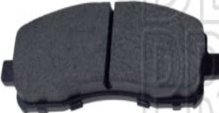 Blueprint ADC44280 Brake Pad Set Rear Fits MITSUBISHI FUSO (MITSUBISHI)