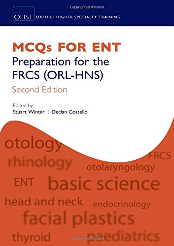 MCQs for ENT by Stuart Winter, Declan Costello - 9780198792000