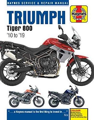 Haynes Manual 5752 for Triumph Tiger 800, XR, XRX, XRT, XC, XCX, XCA (10 - 19) - Image 2