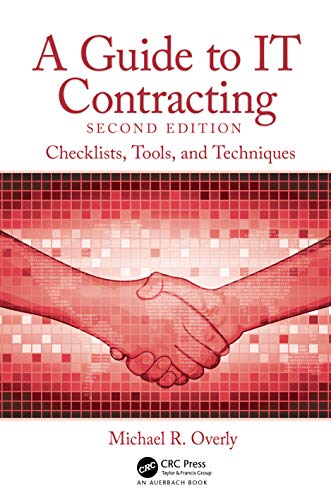 A Guide to IT Contracting by Michael R. Overly - 9780367489021