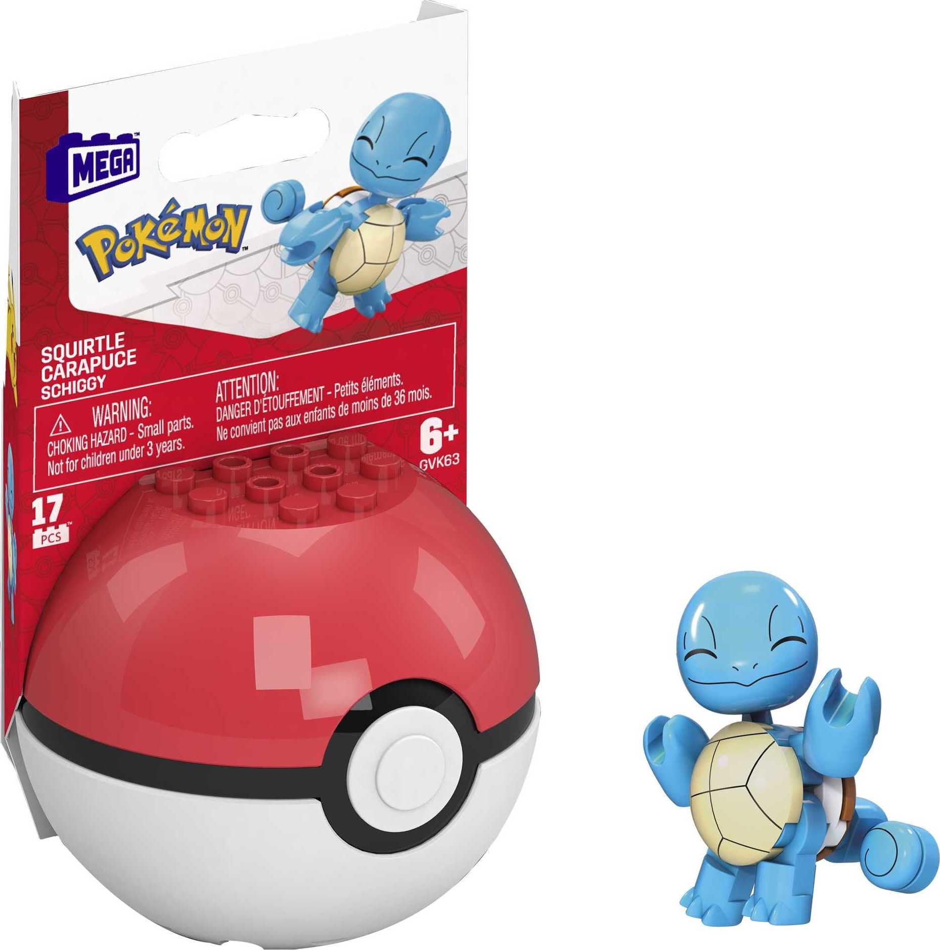 Mega-Construx Mega Construx Pokemon Squirtle Construction Set Building Toys For Kid