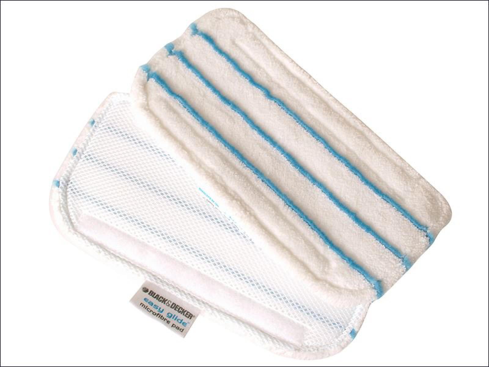 Black and Decker Replacement Microfibre Pads for the Steam Mop Pack of 2 - Image 2