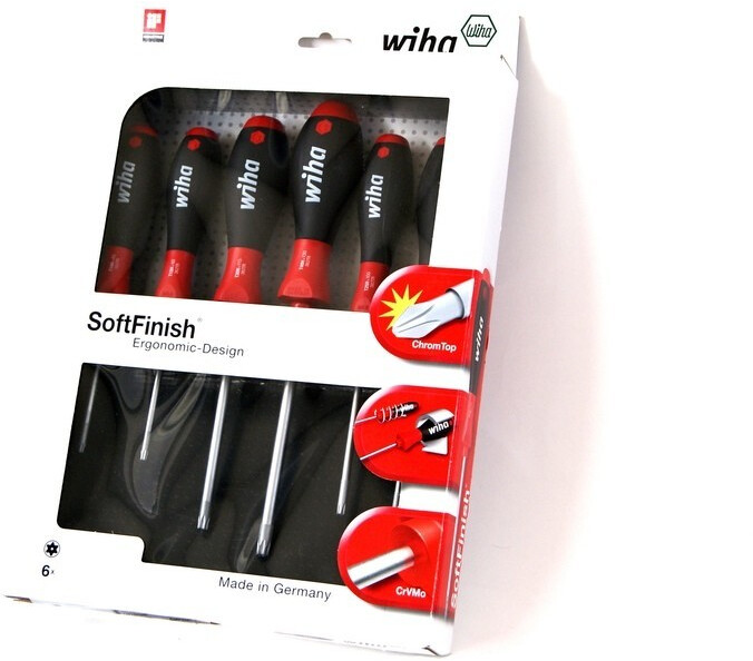 Wiha SoftFinish punching screwdriver  6 pcs. flat + PH 21250 /T2UK