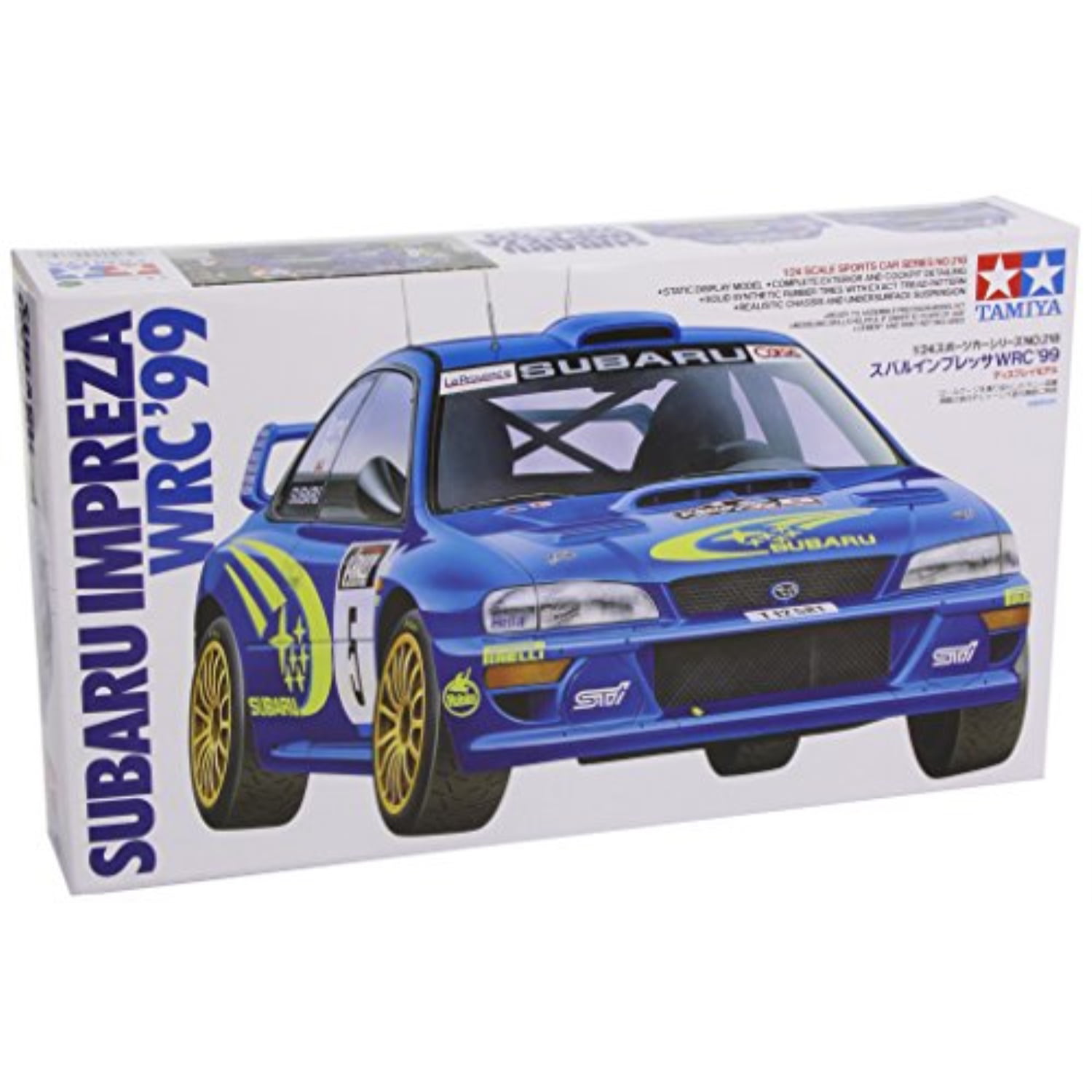 TAMIYA 24218 Subaru Impreza WRC '99 1:24 Car Model Kit