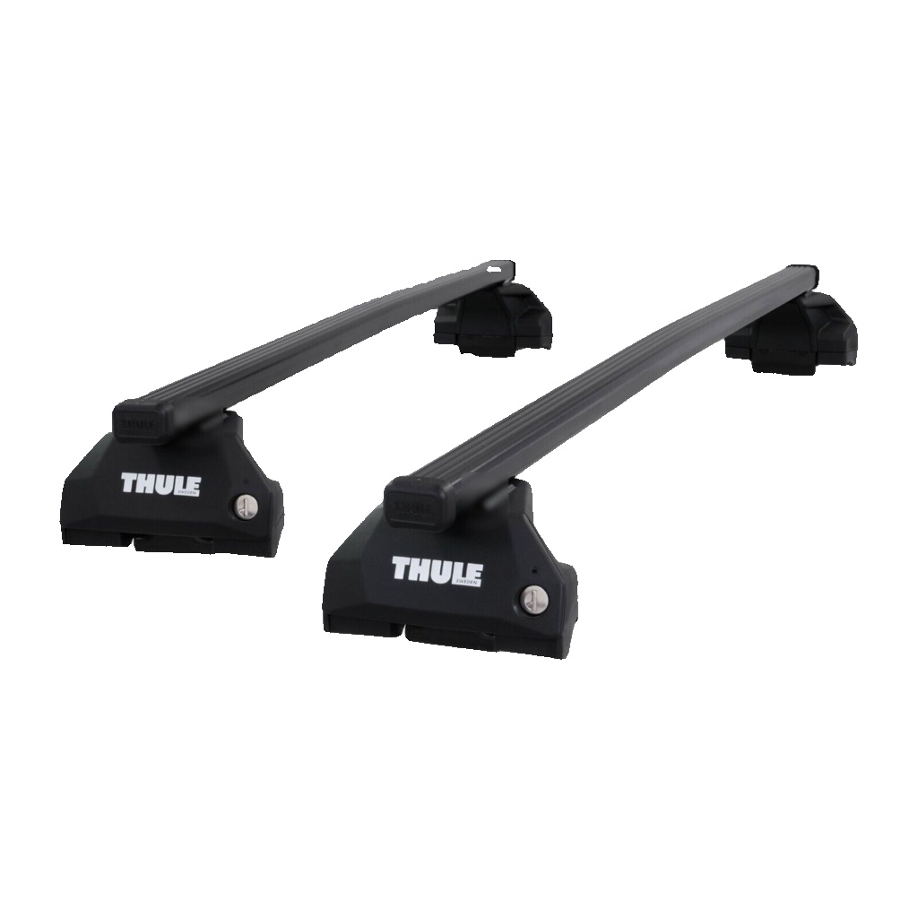 Thule Steel SquareBar Evo Roof Bars Set to fit Citroen Berlingo Van Mk.3 18-22