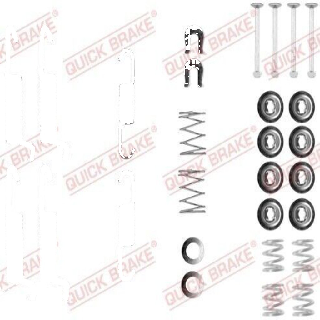 Brake shoe repair kit 105-0821 QUICK BRAKE for MITSUBISHI PAJERO/SHOGUN - Image 7