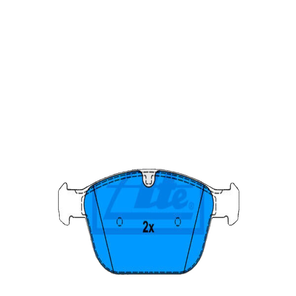 ATE 13.0460-7272.2 Brake Pad Set, disc brake for VOLVO