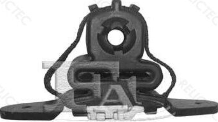 Silencer mounting Rubber/Metal 213-923 FA1 for PEUGEOT CITROËN DS