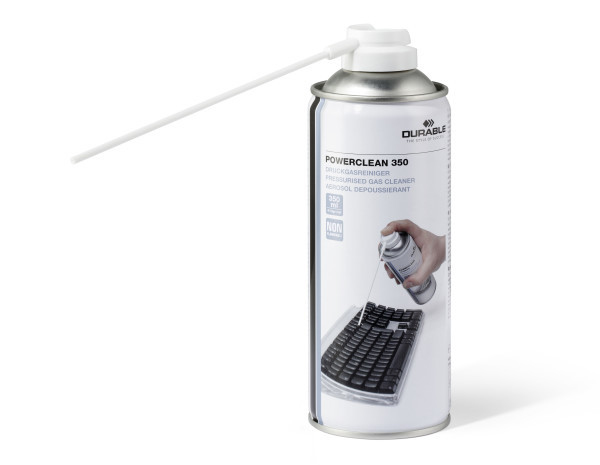 POWERCLEAN Compressed Air Duster/Cleaner NON-FLAMMABLE 350ml