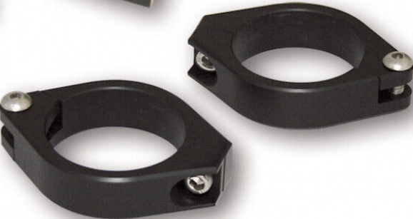 Free Shipping M8 Highsider Pro Turn Signal Supports For 42-43 Mm Black Pair