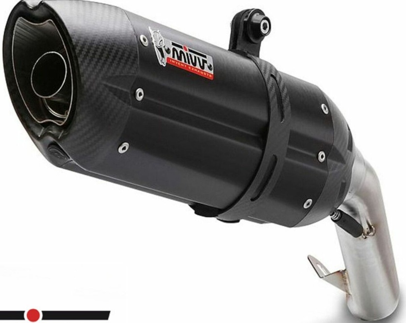 Auspuff HONDA HORNET 600 2013 MIVV Suono Schwarz