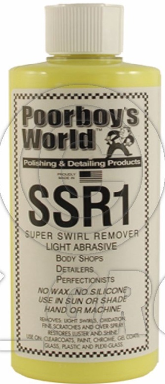 Poorboys Super Swirl Remover SSR 1.0 Light Grade Swirl & Scratch Remover 473mL