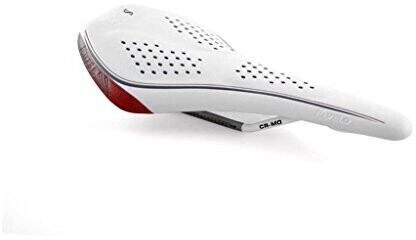 Free Shipping Bicycle Saddle Racing Velo VL4142 White Cromoly Rails