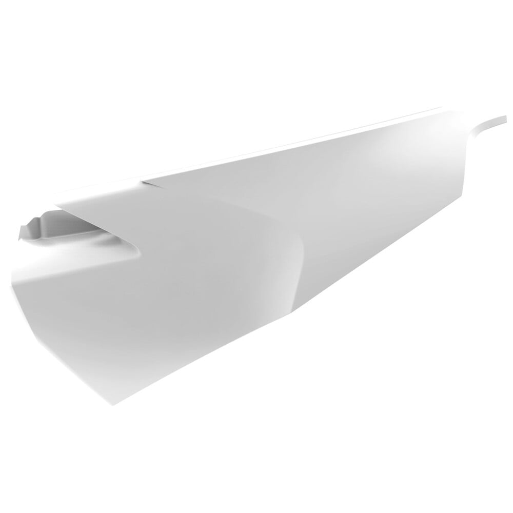 Free Shipping Polisport White Upper Side Panels For Motorcycle Parts