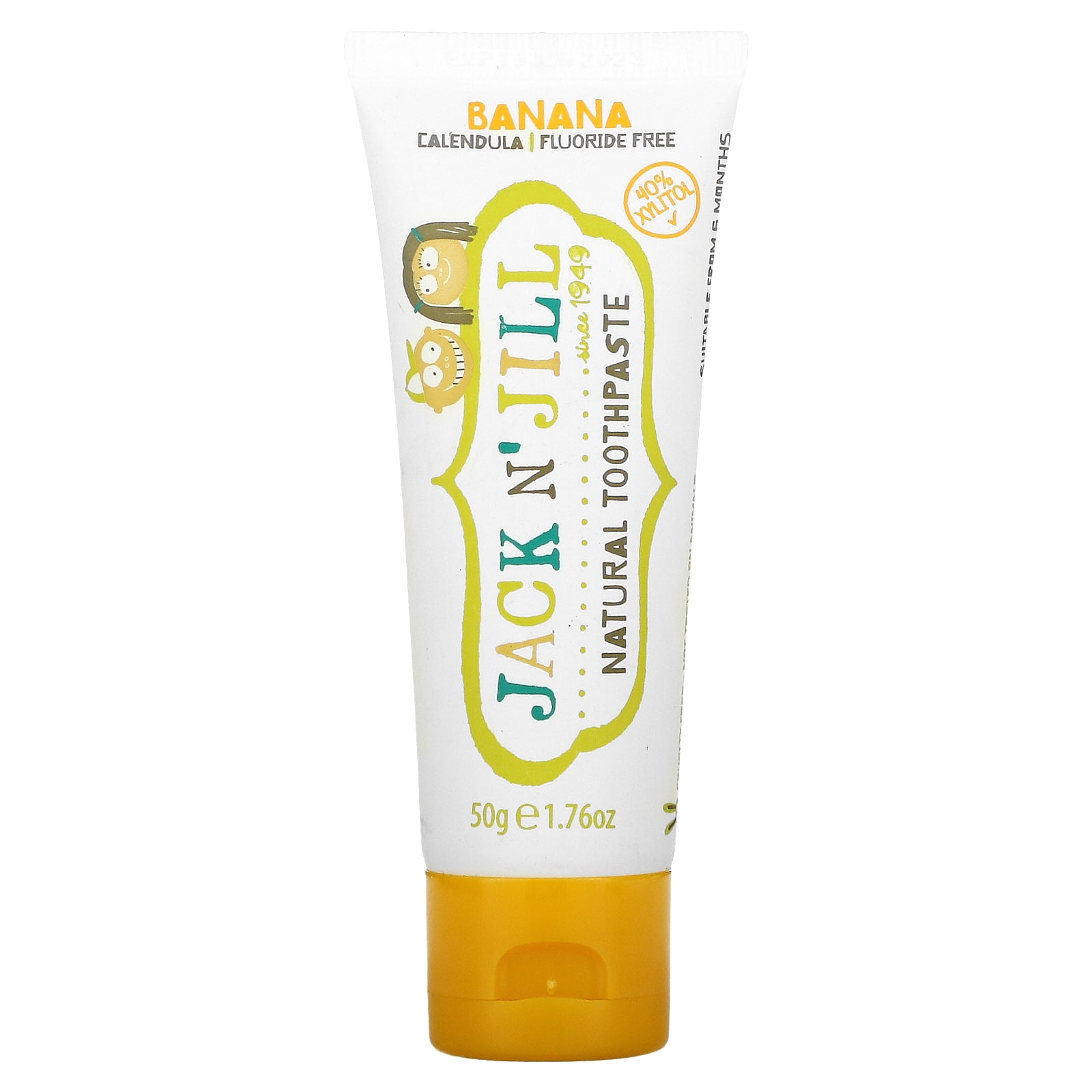 Jack N' Jill Uk Jack N’ Jill Natural Banana Toothpaste For Kids 50G - Image 3