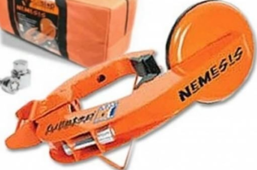 Purpleline FULL STOP Nemesis Wheel Clamp Caravans Motorhomes 12"" - 17"" Wheels