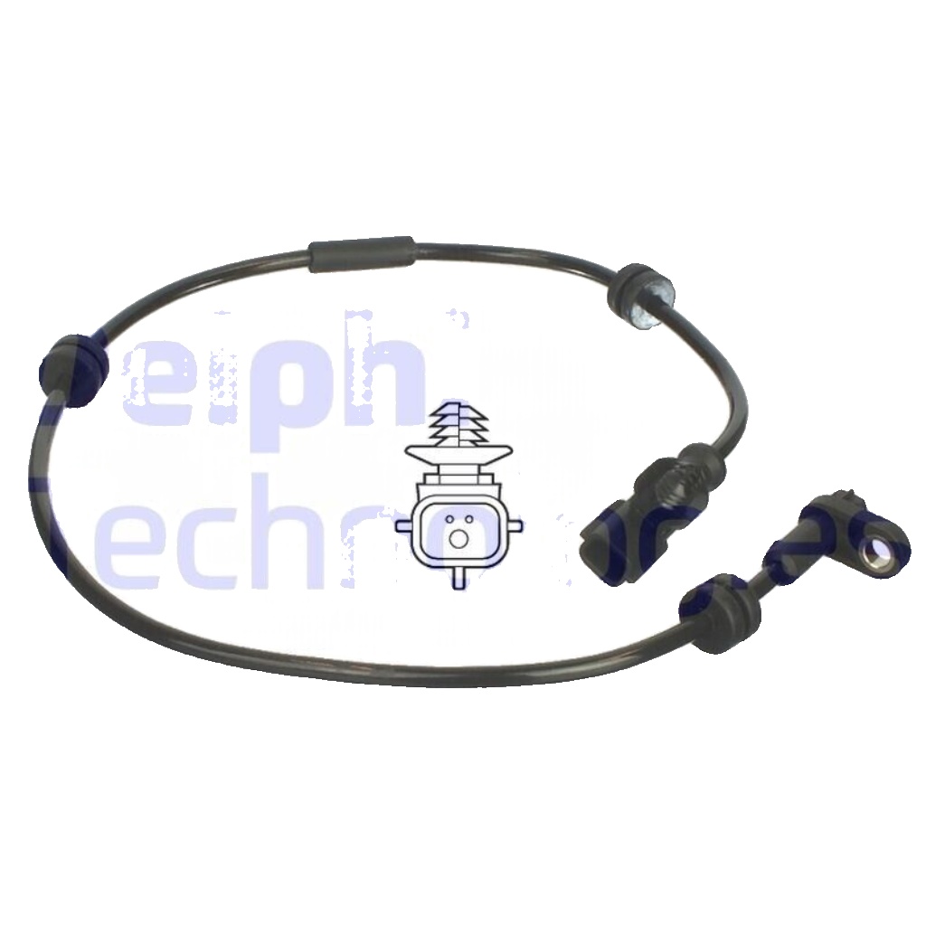 Rear DELPHI SS20328 Sensor, wheel speed for FORD