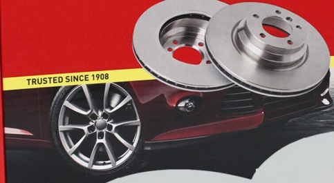 For Ford Brake Discs Pair Front Vented 278 mm Diameter MDC2342C Mintex