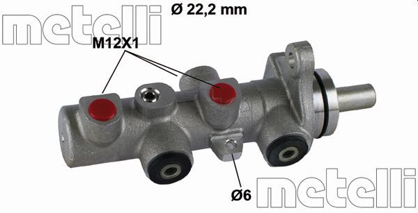 Metelli Pompa Centrala, Frana 05-0793