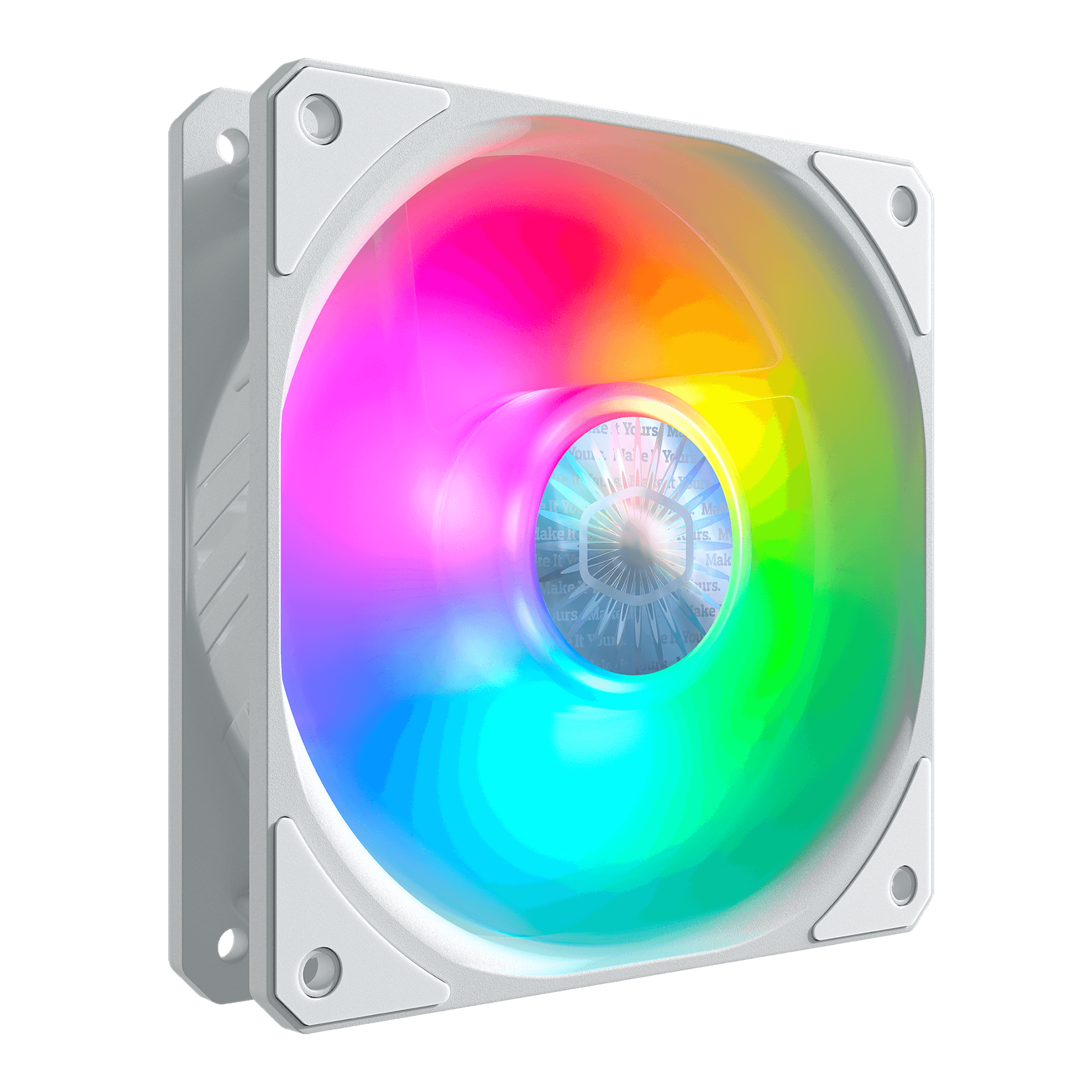 Cooler Master Sickleflow 120 ARGB 120mm Case Fan - White