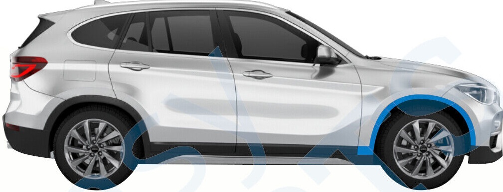 BMW X1 F48 2015- FRONT WHEEL ARCH PANEL COVER TRIM / RIGHT RH