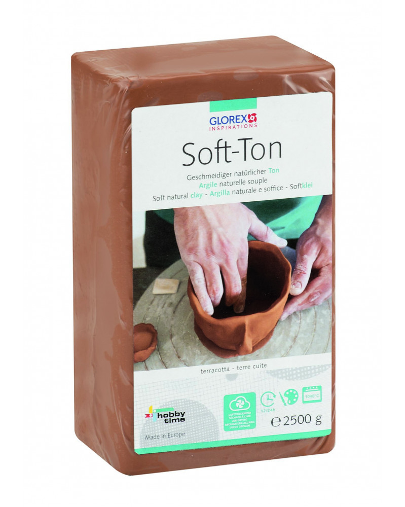 Glorex Soft-Ton terracotta 2500 g - Image 5