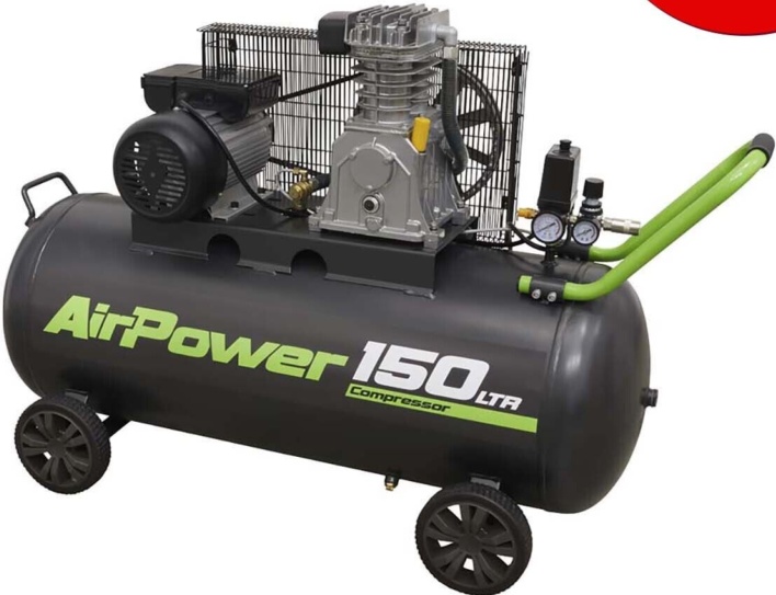 Sealey SAC15030B Compressor 150L Belt Drive 3hp